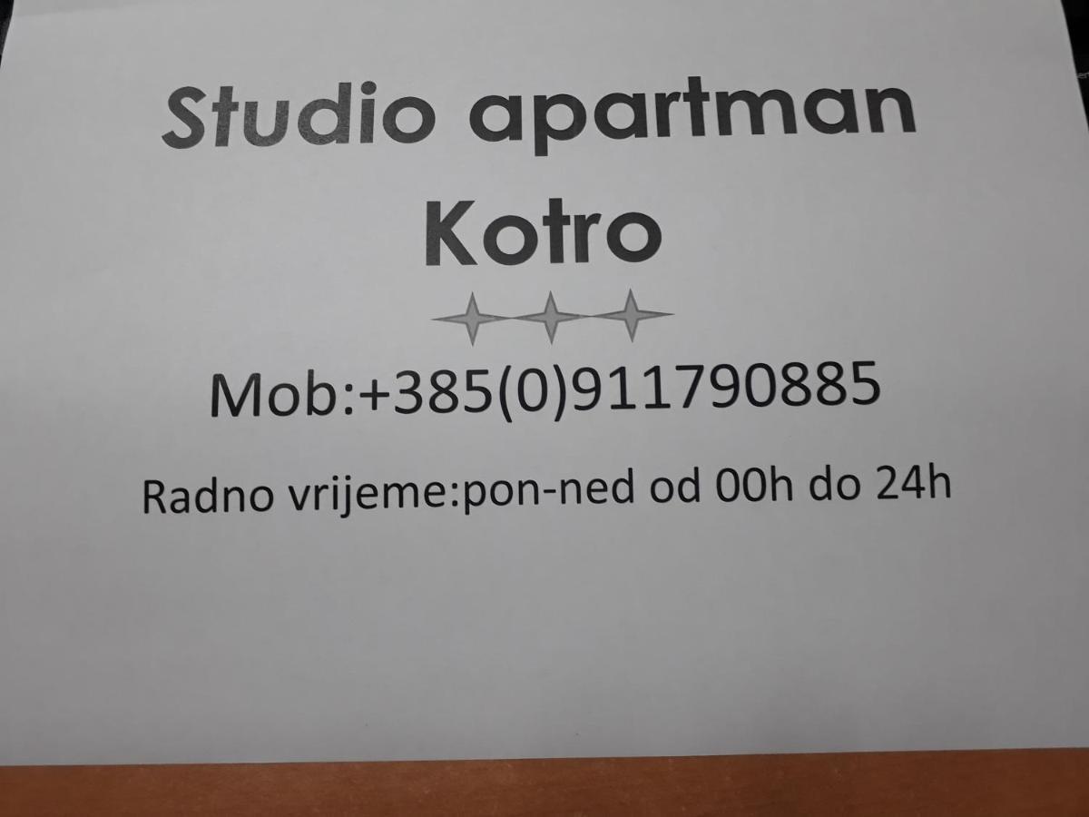 Studio Apartman Kotro Beli Manastir 외부 사진